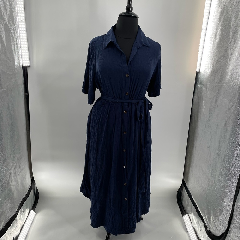 Bloomchic Button Up Dress 18-20/2X